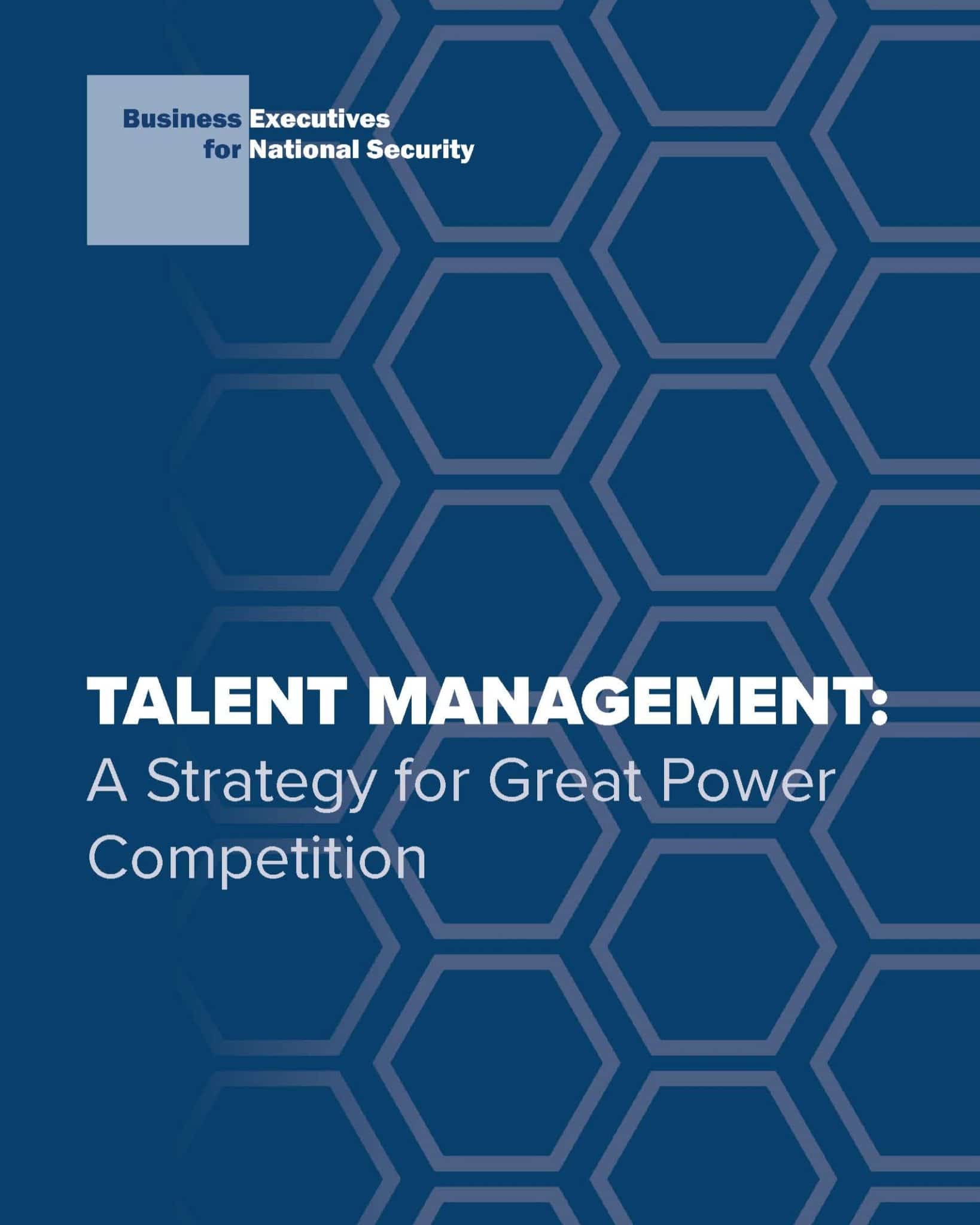 Talent Management Report 2020 Page 01