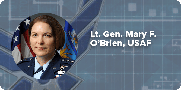 DC LTG Mary OBrien USAF Featured Image 600w