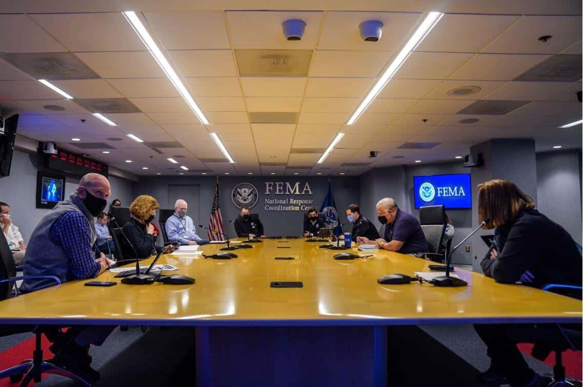 FEMA conference table