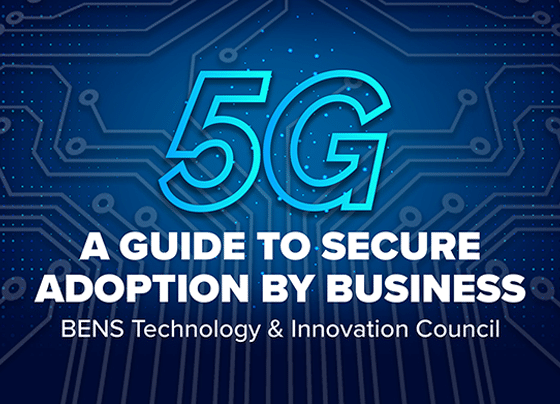 report cover: 5G A Guide to Secure Adoption by Business