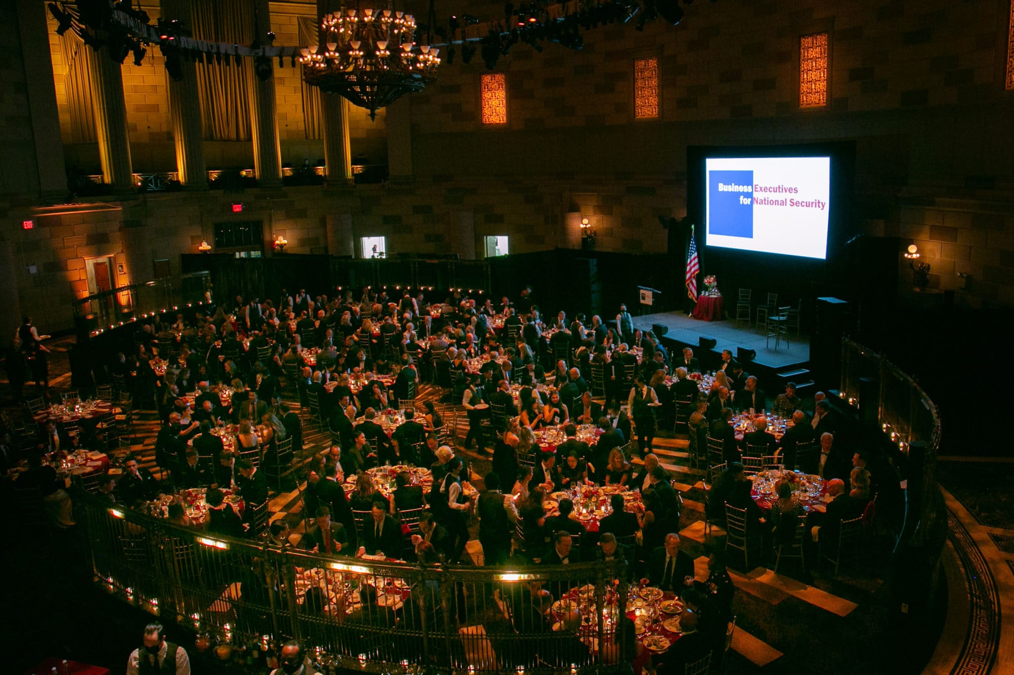 view of the venue for Eisenhower Awards Gala
