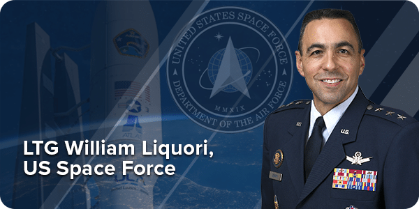 event invitation: Lt. Gen. William Liquori, US Space Force