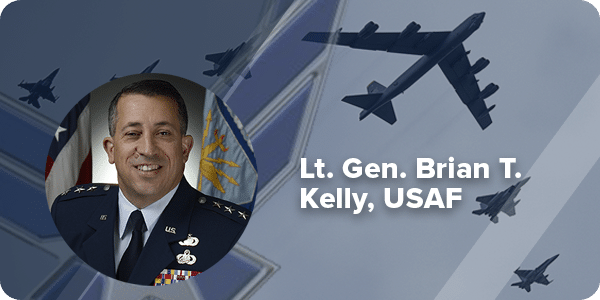 event invitation: Lt. Gen. Brian Kelly, US Air Force