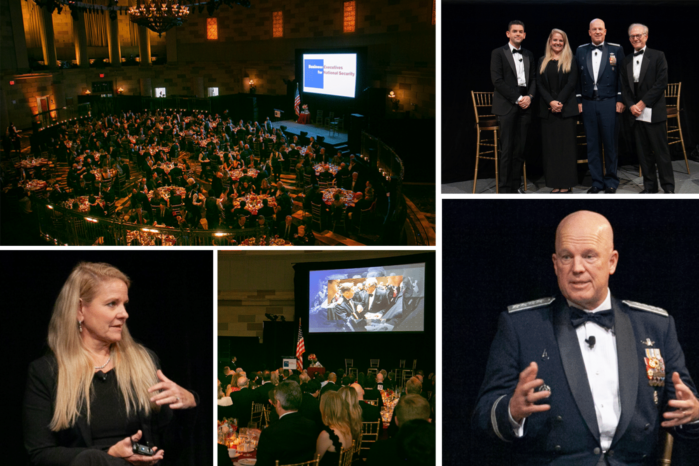 collage of images from the 2021 Eisenhower Awards Gala