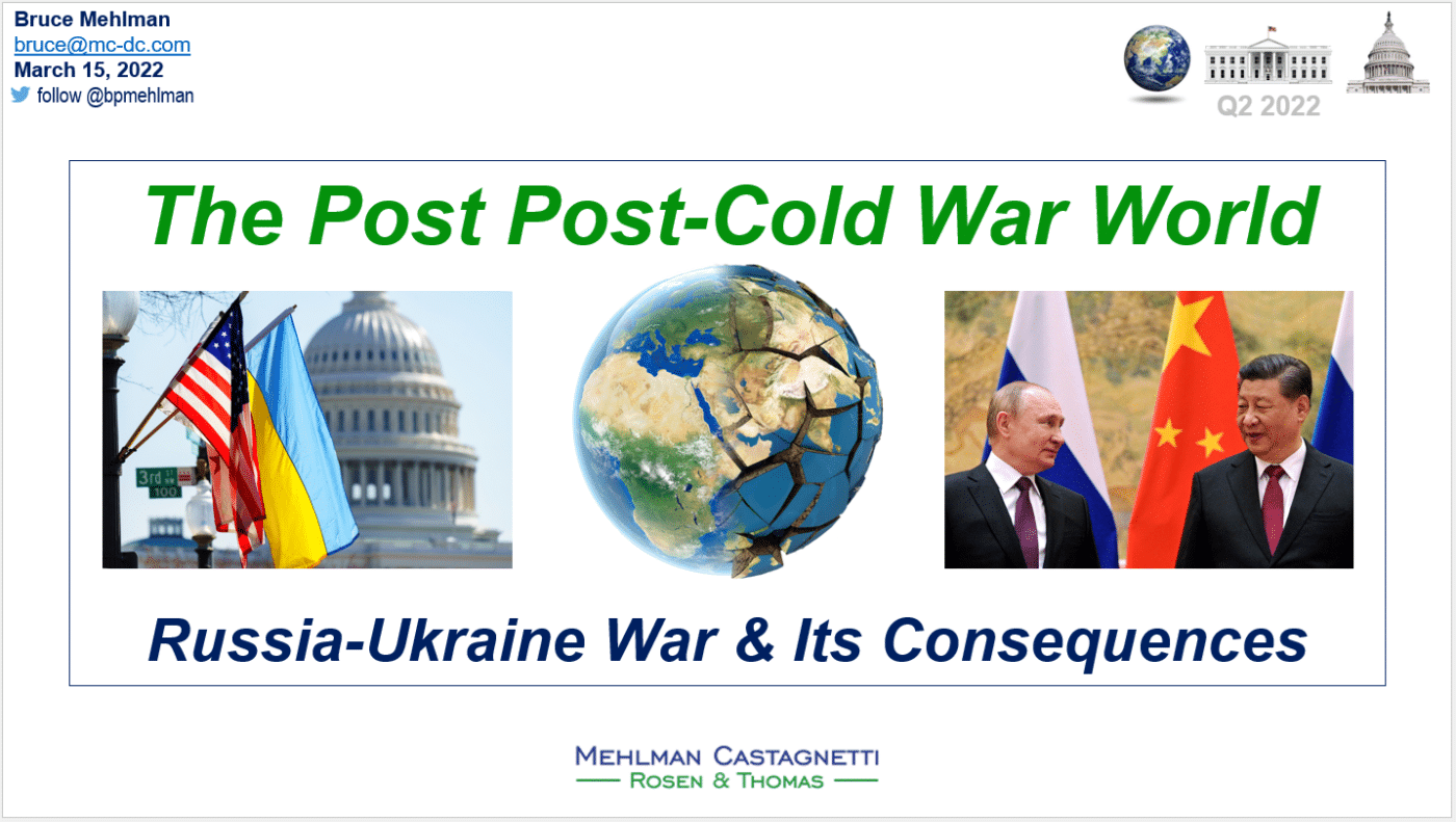 Mehlman Infographic Post Post Cold War World