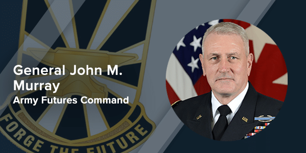 event invitation: Gen. John Murray, Army Futures Command