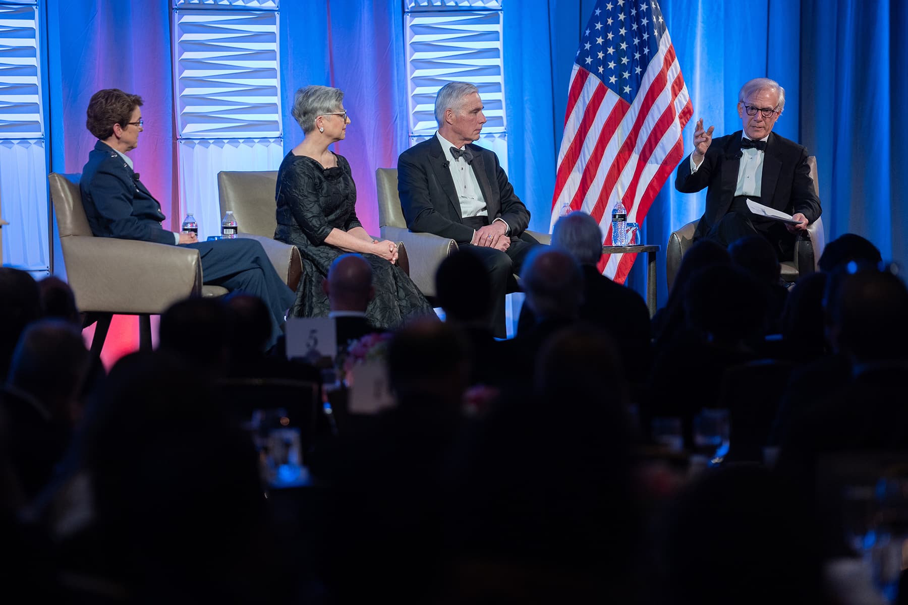 honorees fireside chat at 2022 Eisenhower Awards gala