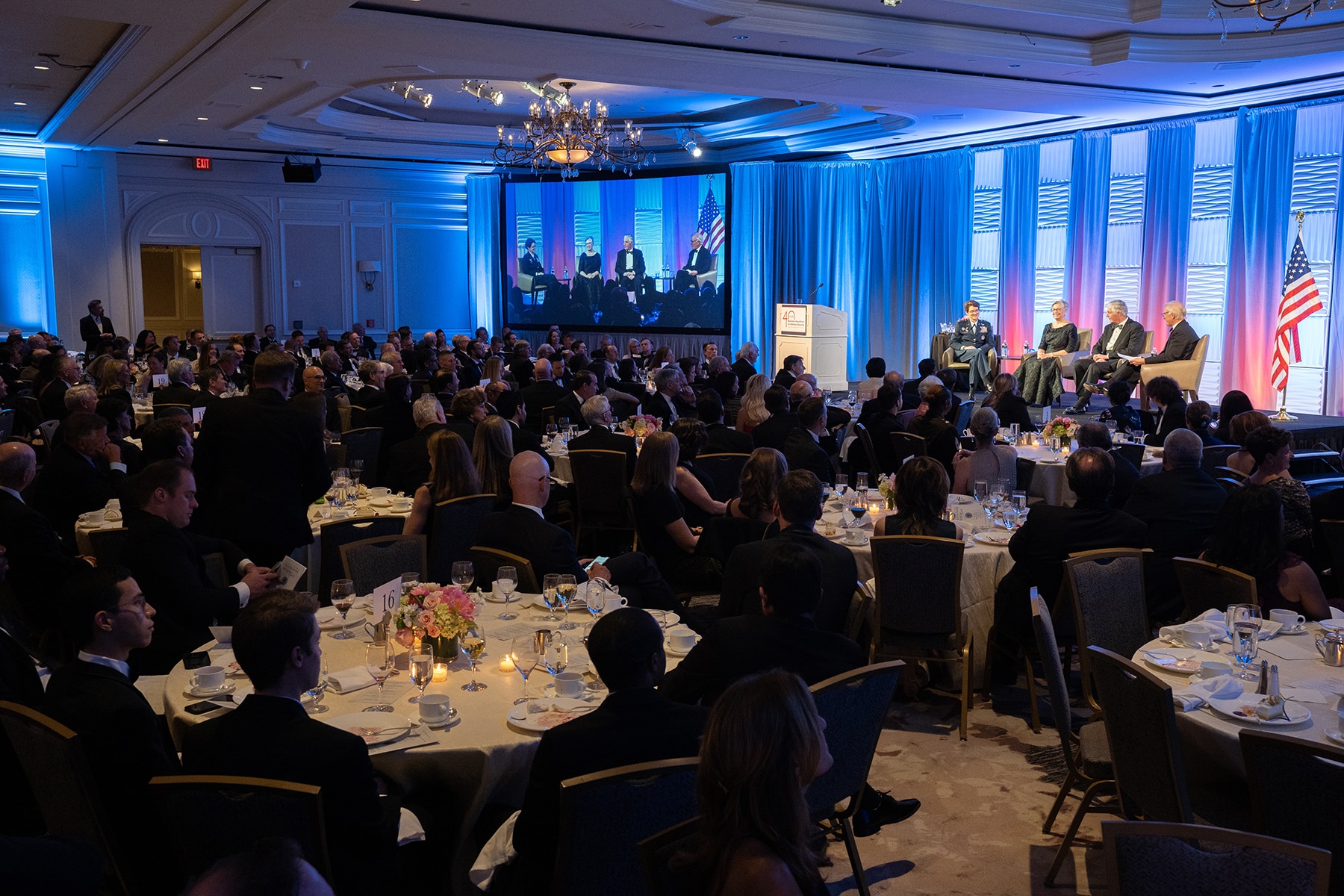 honorees fireside chat at 2022 Eisenhower Awards gala