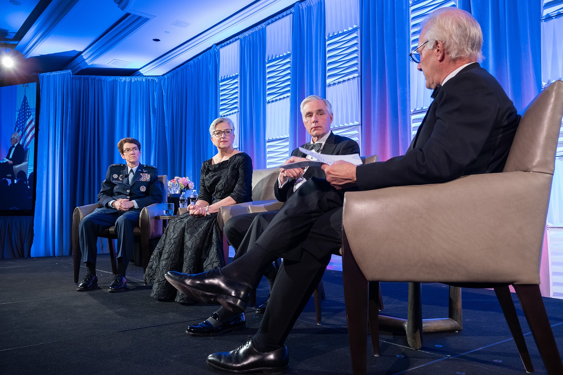 Fireside chat with honorees, 2022 Eisenhower Awards gala