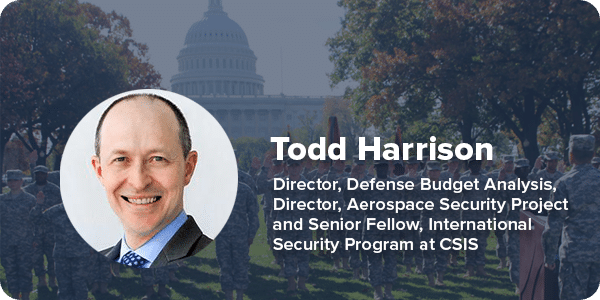 DC Event Invite Todd Harrison FY23 Defense Budget 4 28 2022 Feature Img