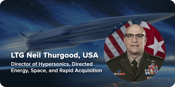 TX Hypersonic Weapons LTG Neil Thurgood April 2022 Feature Img