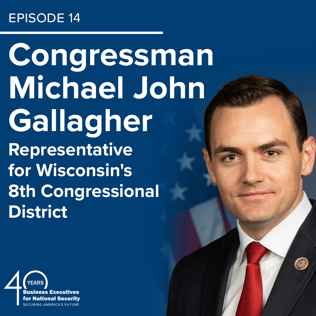 Building the Base Episode 14: Congressman Michael John Gallagher, U.S.  Representative for Wisconsin's 8th Congressional District