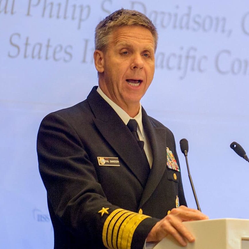 Admiral Philip S. Davidson, Commander, US Indo-Pacific Command (INDOPACOM)