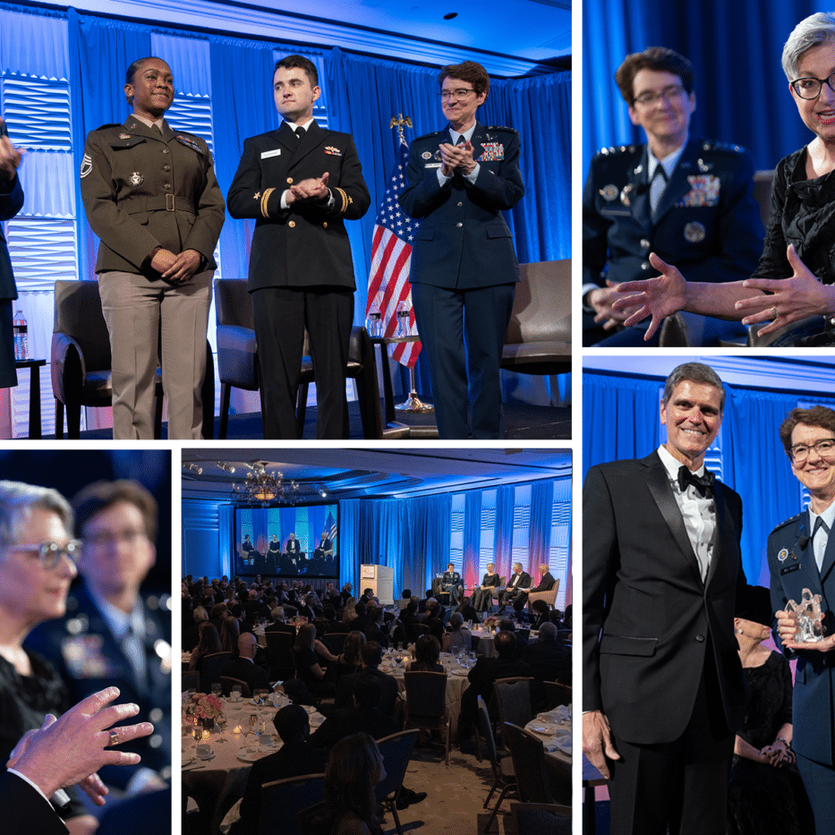 collage of images at the 2022 Eisenhower Awards gala
