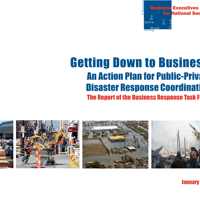 Getting Down To Business Action Plan Disaster Response Coord 2007 Cover 800h Getting Down To Business Action Plan Disaster Response Coord 2007 Cover 800h